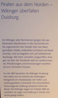 Tafel 2 aus Duisburger Ausstellung 'Der Kaiser kommt' (2010)